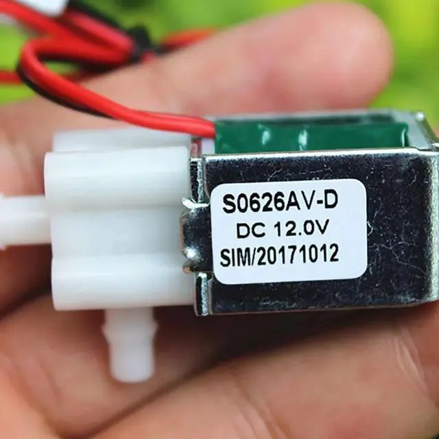Alt view image 6 of 6 - Mini Solenoid Valve Normally Closed Air Valves DC 12V Electric Vent Micro Valve For Household Accessories Garden Watering Valve
