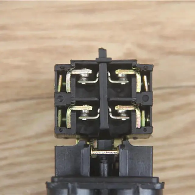 Alt view image 6 of 6 - Air Compressor Pump Pressure Switch Adjustable 90-125 PSI Normally Closed 1/4 Inch Switch Control Valve 4 Port Max 20A