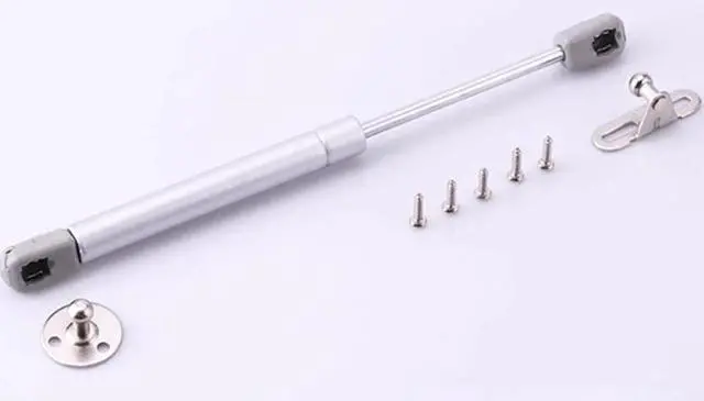 Alt view image 4 of 6 - 100N /10kg Copper Force Cabinet Door Lift Support Gas Strut Hydraulic Spring Hinge Kitchen Cupboard Hinge Furniture Hardware