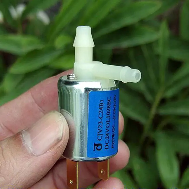 Alt view image 4 of 5 - DC24V Solenoid valve Mini Micro electric Water Gas valve Discouraged Normally closed