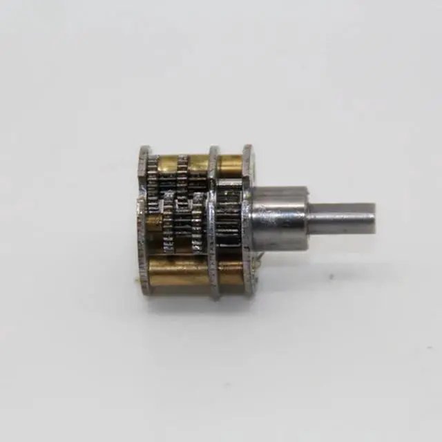 Alt view image 4 of 6 - 180 Model All Metal Gearwheel Micro Motor DC 1.5-4.5V 250-450MA 45-300RPM 4mm D-axis Decelerate Geared Motor for DIY Robot Toys