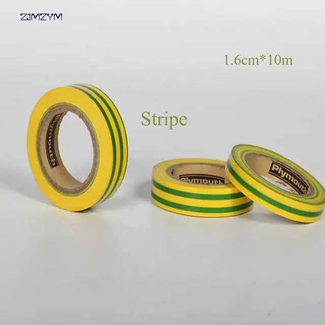 Main image of Multi-color 1.6cm * 10m ultra-thin waterproof insulation electrical tape electrical flame retardant PVC tape Repair Bonding Tool