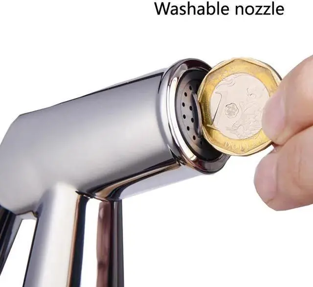 Alt view image 4 of 6 - 1Set Toilet Handheld Shattaf Bidet Sprayer Shower Heads Set Shower Faucet Accessories Muslim Shower Ducha Higienica