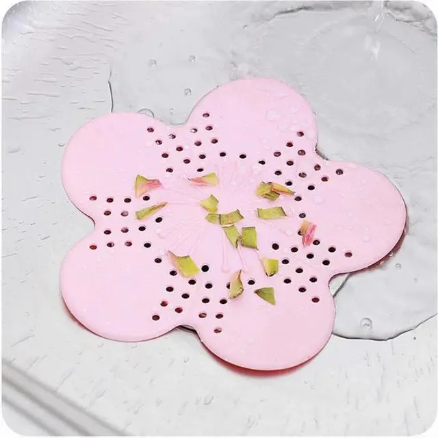 Alt view image 3 of 4 - Drain Hair Stopper Bath Catcher Kitchen Sink Strainer Sewer Filter Shower Cover, Bath Sink Strainer Waste Plug Floor Filter