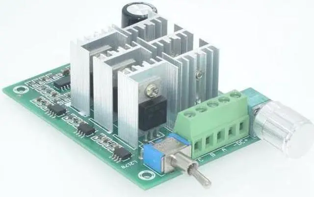 Alt view image 6 of 6 - Three-phase brushless sensorless speed controller,motor speed controller DC 5V 6V 9V 12V 36V fan controller forward and reverse
