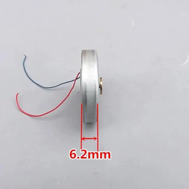 Alt view image 4 of 5 - Flat Ultra-Thin Vibration Motor 1.5-3.7V 1.5A Vibrating Motor High Power DC Motor Strong Magnetic Vibration Motor For Phone Coin
