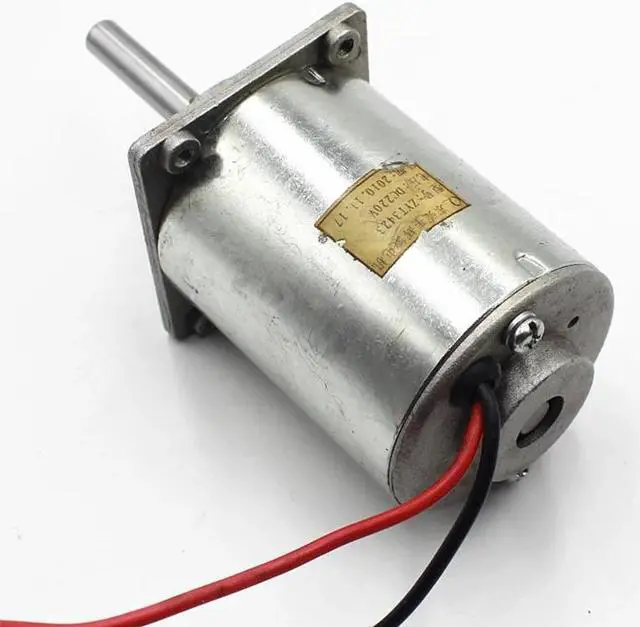 Alt view image 2 of 5 - DC motor with Rectifier bridge 12V 3100rpm 40ma double ball bearing high efficiency wind turbine hydroelectric generator motors
