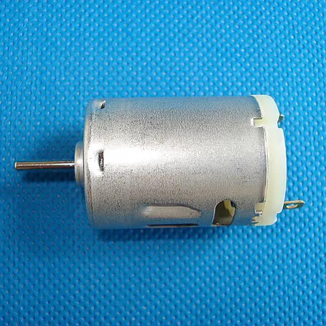 Alt view image 2 of 3 - 1pcs R385 Carbon Brush Motor High Speed DC Motor DC 12V Small Motor Suitable for Ship Model, Car Vacuum Cleaner, Hair Dryer