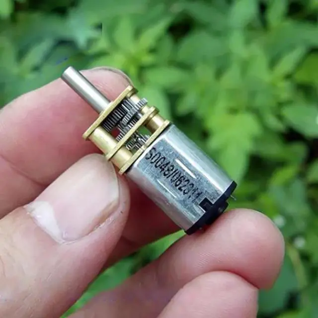 Alt view image 3 of 5 - GA12-N20 Precision Geared Motor DC5V 75RPM 18MA Motor for Robot/Smart Car/Electronic Lock DC3-6V Electric Machinery 1198