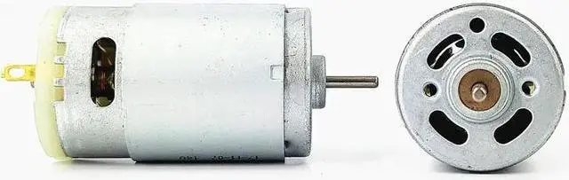 Alt view image 3 of 6 - 1Pc 390-21145 Carbon Brush Motor DC 6V 12V Large Torque Low Speed DC Motor For DIY Boat, Car, Tank Toy Model Motors Accessories