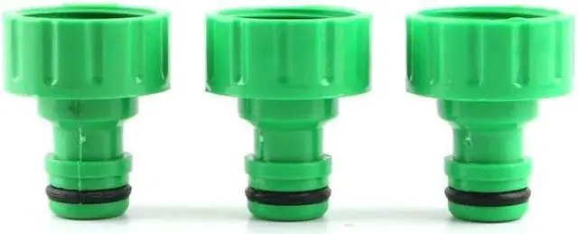 Alt view image 3 of 4 - 2pcs UP-CLOUD Thickened 3/4" Female Thread Quick Connector Tap Adapter for Garden Irrigation Watering Car Wash Water Gun Joint