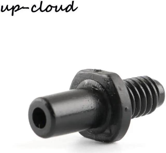 Main image of 60pcs UP-CLOUD 1/4" thread to 6mm Straight Connector for Garden Micro Irrigation System Watering Joint Sprinkler Hose Adapter