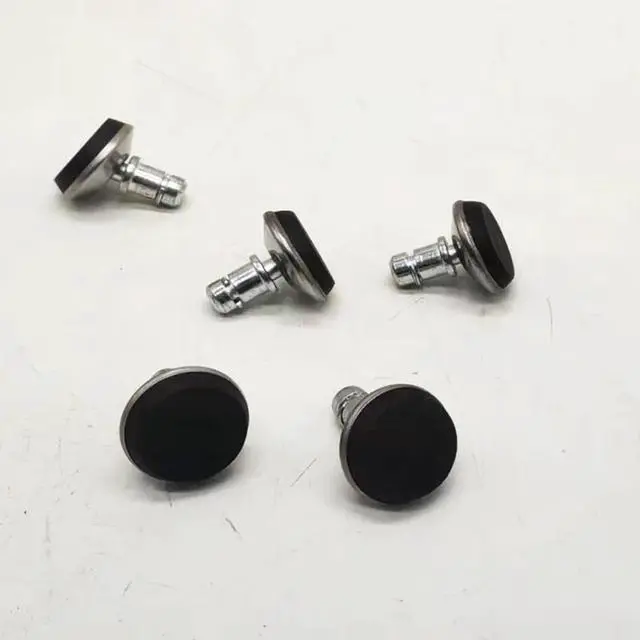 Alt view image 3 of 4 - 5pcs/set Non-slip Caster Wheel Small Wheels For Office Chair Wheel Furniture Fixed The Floor For All Surfaces Chair Castor