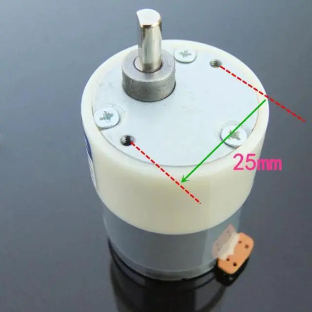 Alt view image 3 of 5 - hight quanlity 530 Mini DC gear motor 6v 110rpm Gear Reducer Motor 200g.cm for DIY model
