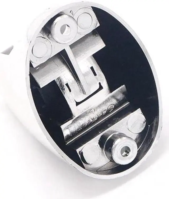 Alt view image 4 of 5 - Chrome Adjustable Bathroom Shower Base Holder Adjustable Hose Wall Mount Head Stand Bracket Shower Bracket