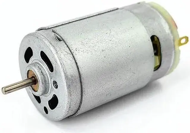 Alt view image 4 of 6 - 1Pc 390-21145 Carbon Brush Motor DC 6V 12V Large Torque Low Speed DC Motor For DIY Boat, Car, Tank Toy Model Motors Accessories
