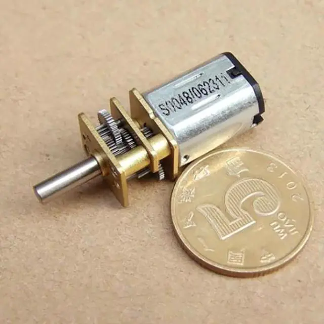 Alt view image 5 of 5 - GA12-N20 Precision Geared Motor DC5V 75RPM 18MA Motor for Robot/Smart Car/Electronic Lock DC3-6V Electric Machinery 1198