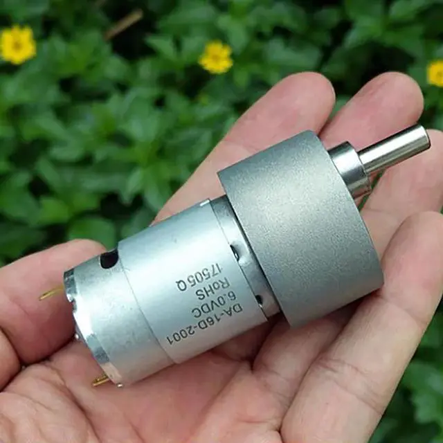 Alt view image 3 of 6 - 1PC High Torque ZGB37R Geared Motor DC 5V 6V Reversible Gear Reducer Motor For Smart Furniture, Smart Lock Reduction Motor