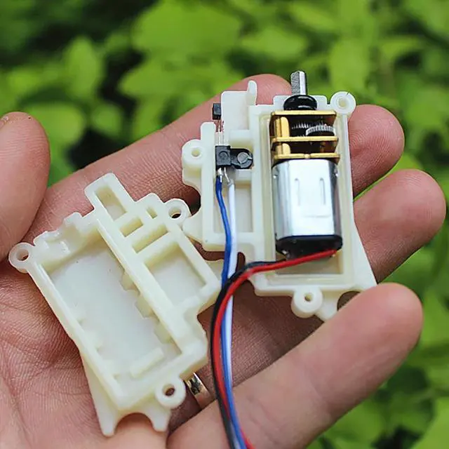 Alt view image 3 of 6 - DC 3V-6V 180-360RPM Micro Geared Motor DC5V 30mA 300RPM Metal Gearbox Motor Reduction Electric Machinery