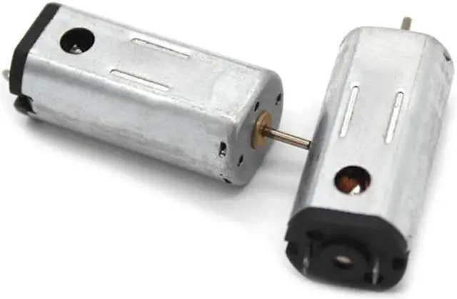 Alt view image 2 of 5 - Micro DC Carbon Brush Motor 3.7-6V High-speed RC Motor with Cooling Holes 52000 rpm DIY RC Aircraft Plane Motor Shaft Dia:1mm