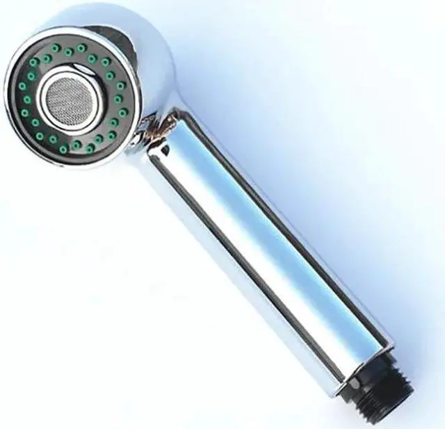 Alt view image 4 of 5 - Bathroom Kitchen Faucet Pull-Out Spray Head G1/2 Replacement Part, 2 Functions Kitchen Sink Faucet Sprayer Head Polished Chrome
