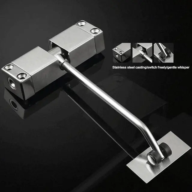 Main image of Easy Install Automatic Spring Door Closer,Small Door adjusted Not Positioning Automatic Close The Door Fire Rated Aisle