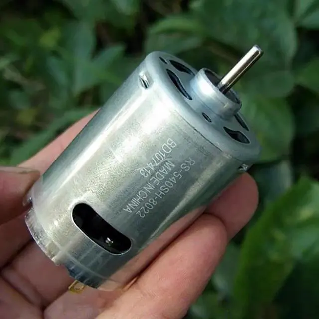 Alt view image 3 of 5 - 540SH-8022 Motor with Copper Alloy Carbon Brush & Rotor DC7.4V 20800rpm High Speed High Torque High Power Motor for Power Tool