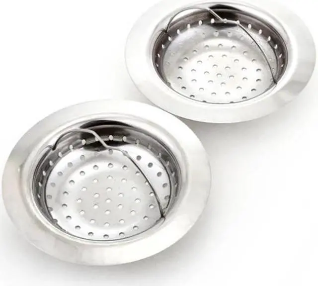 Alt view image 3 of 6 - DONYUMMYJO 1Pcs Bathroom And Kitchen Sink Sewer Drain Filter Pool Stainless Steel Filter And Drain