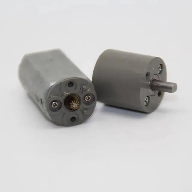 Alt view image 3 of 6 - 180 Model All Metal Gearwheel Micro Motor DC 1.5-4.5V 250-450MA 45-300RPM 4mm D-axis Decelerate Geared Motor for DIY Robot Toys