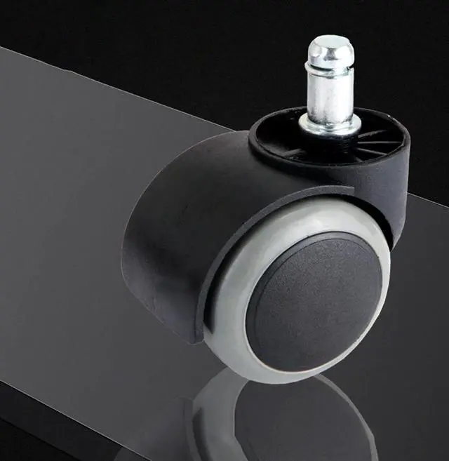 Alt view image 4 of 5 - 2 Inch Replacement Office Chair Casters Wheels Universal Mute Floor Protecting Casters Wheels for Furniture Hardware, 25KG Load