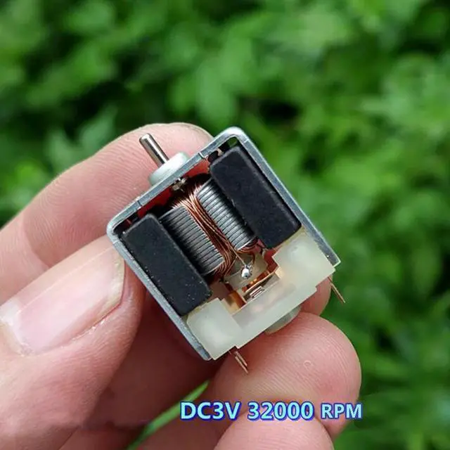 Main image of Wanbao 030SA motor DC3V 32000 rpm,high speed carbon brush motor,strong magnetic high torque micro motor