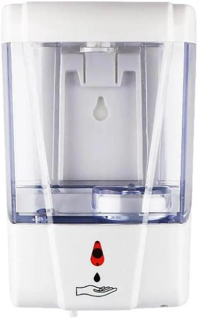 Alt view image 2 of 4 - Automatic Soap Dispenser, 700ml Touchless Wall Mount Commercial Hand Sanitizer Dispenser Battery Operated for Gel/Liquid