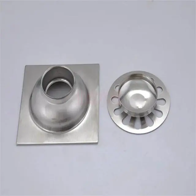 Alt view image 3 of 6 - Drains Floor Drain Linear Shower Floor Drains Bathroom Shower Drain Cover Stainless Steel SUS304 Kitchen Filter Strainer Drainer