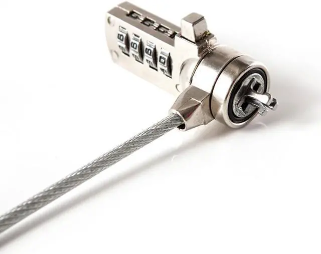 Alt view image 3 of 4 - Notebook Laptop Combination Lock Security Cable - 4 Digital Password Protections Security Cable Lock for Laptops and Projectors