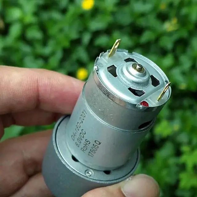 Alt view image 6 of 6 - 1PC High Torque ZGB37R Geared Motor DC 5V 6V Reversible Gear Reducer Motor For Smart Furniture, Smart Lock Reduction Motor