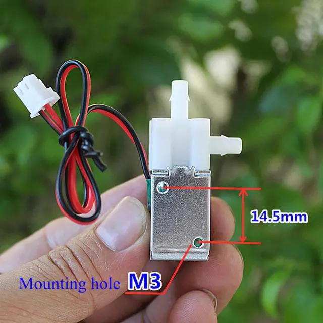 Alt view image 4 of 6 - Mini Solenoid Valve Normally Closed Air Valves DC 12V Electric Vent Micro Valve For Household Accessories Garden Watering Valve