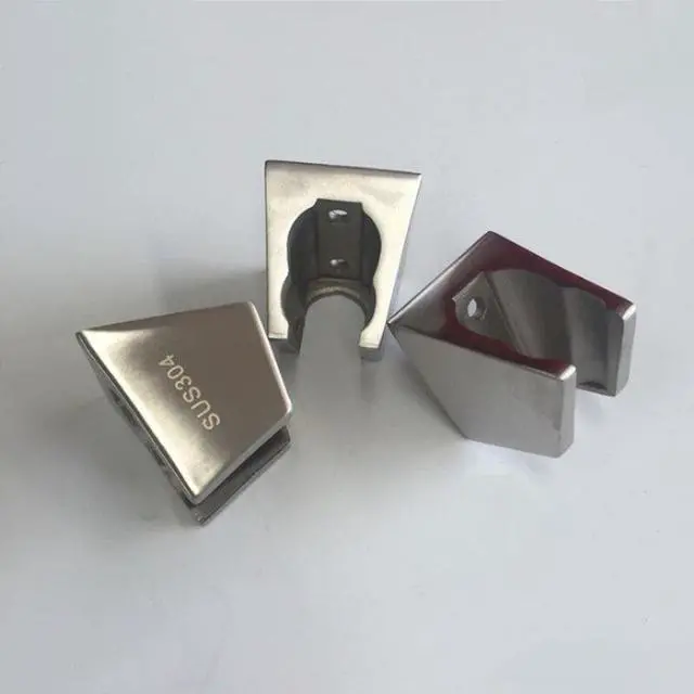 Alt view image 3 of 3 - DONYUMMYJO Stainless steel Handheld Shower Spray Head Holder Bracket Wall Mount for Bathroom Hand Sprayer Wand Brushed Nickel