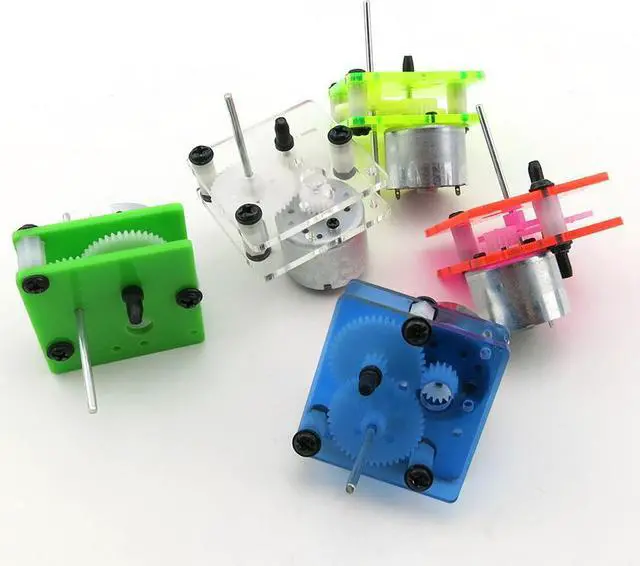 Main image of 310 Gear DC Motor 1-6v 300rpm  5colors DIY Model Making for Teaching and Experiment Micro Small Solar Energy Motor