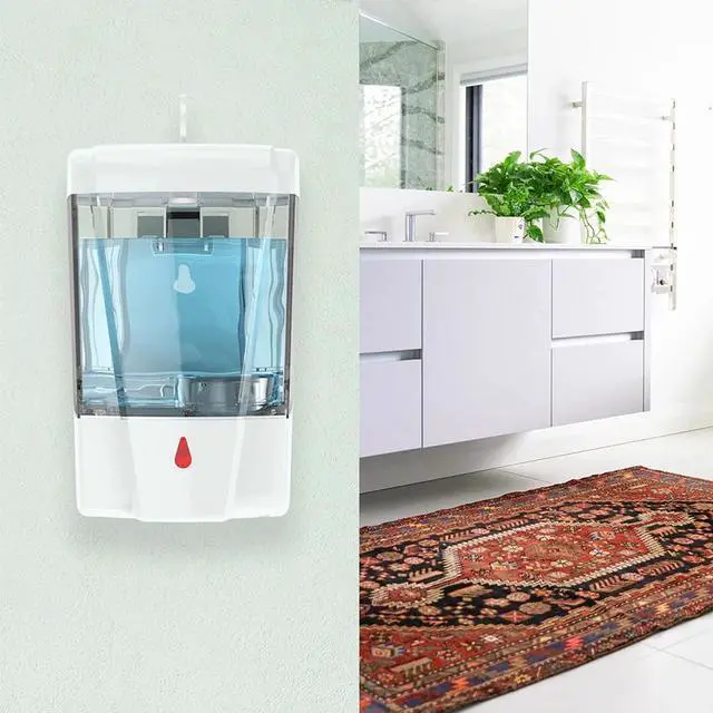 Alt view image 3 of 4 - Automatic Soap Dispenser, 700ml Touchless Wall Mount Commercial Hand Sanitizer Dispenser Battery Operated for Gel/Liquid