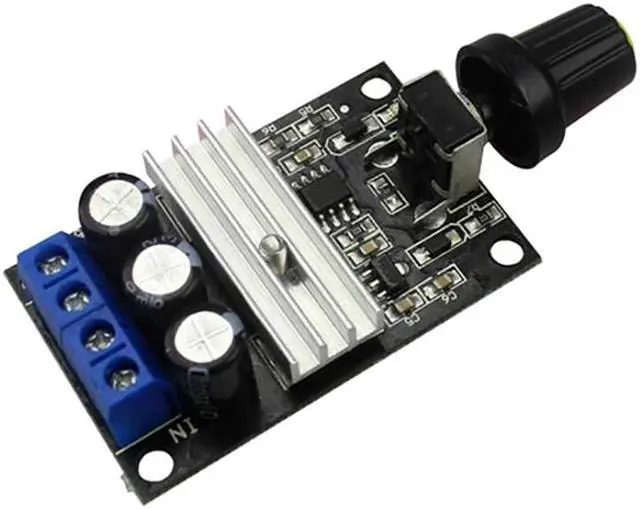 Main image of 1PC PWB DC Motor Rotary Governor 6v 12v 24v 28v Input Voltage 3A Speed Controller Regulator Adjustable Switch Module 12038B