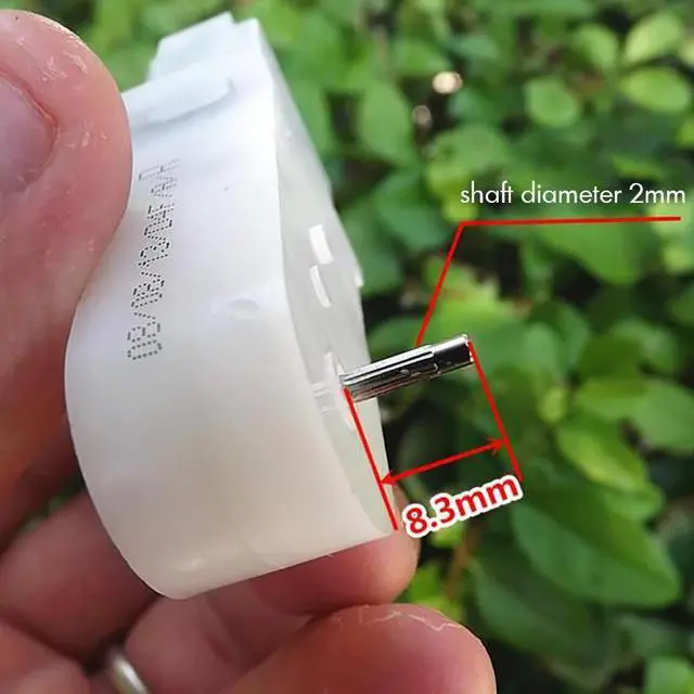 Alt view image 4 of 5 - DC 3V 5V 6V Gear Motor Electric Micro TT Motor 130 DC Gear Motor for DIY Smart Car Robot Models 32 rpm, Shaft Diameter 2mm