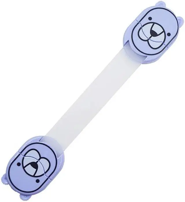 Alt view image 5 of 6 - Child Safety Lock Child safety protection products Double button kids safety lock toilet refrigerator drawer lock No Drilling