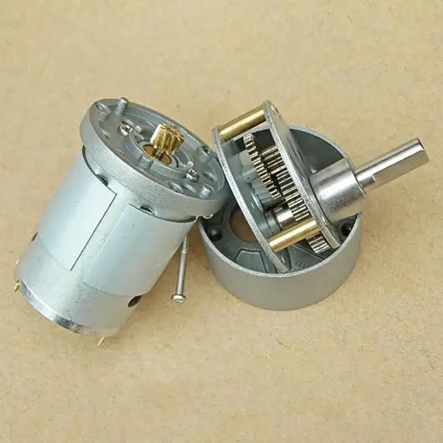 Alt view image 5 of 6 - 1PC High Torque ZGB37R Geared Motor DC 5V 6V Reversible Gear Reducer Motor For Smart Furniture, Smart Lock Reduction Motor