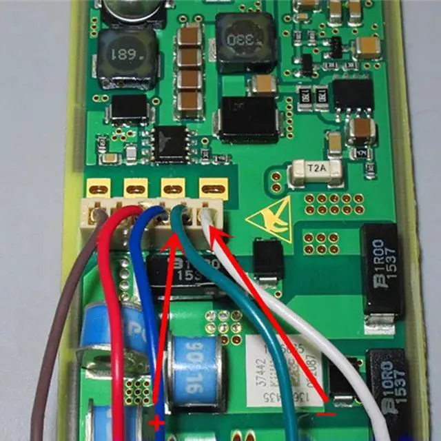 Alt view image 5 of 6 - iRCU Electronic Speed Control Input Voltage 10-30V Brushless Motor ESC Controller 4-layer Circuit Board RCU Controllers