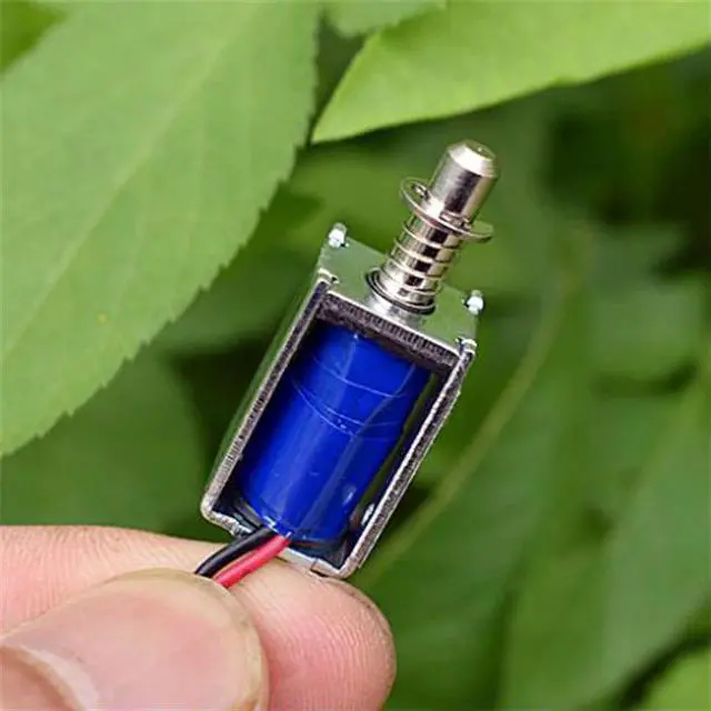 Alt view image 3 of 6 - 1PC DC6-12V Mini 0420 Electromagnet YD-A420-229 DC Electromagnet Suction Type Magnetic Electromagnet For Cabinet Electronic Lock