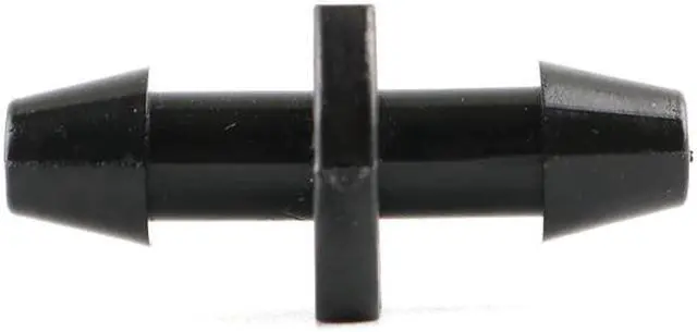 Alt view image 4 of 4 - 100pcs UP-CLOUD 1/8" Barbed Double Way Connector 3/5mm Garden hose Micro Irrigation System Watering Tube Joint Pipe Adapter