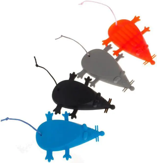 Alt view image 3 of 6 - Cartoon Silicone Child Safety Locks Security Kids Protection Safe Lock Door Stops Creative Rat Mouse Door Stopper 12*10*1.5cm
