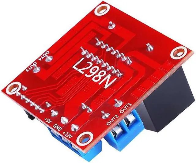 Alt view image 4 of 6 - L298N DC Motor Driver Board Module, Double Channel H Bridge Stepper Motor rive Controller Board Module For Robot Smart Car