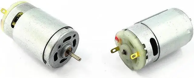 Alt view image 2 of 6 - 1Pc 390-21145 Carbon Brush Motor DC 6V 12V Large Torque Low Speed DC Motor For DIY Boat, Car, Tank Toy Model Motors Accessories