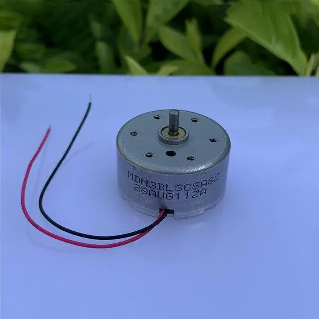 Main image of Precious Metal Brushes 300 Micro Motor with Wires, DC3V-6V Low Voltage Start Motor, for USB Solar DIY Production and DVD Motor